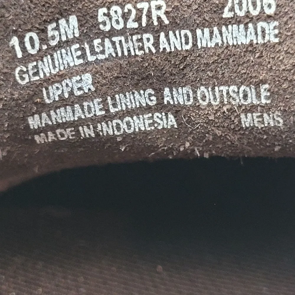 Timberland Earthkeepers Stormbuck Lite Oxford Brown Leather Shoes Size 10.4